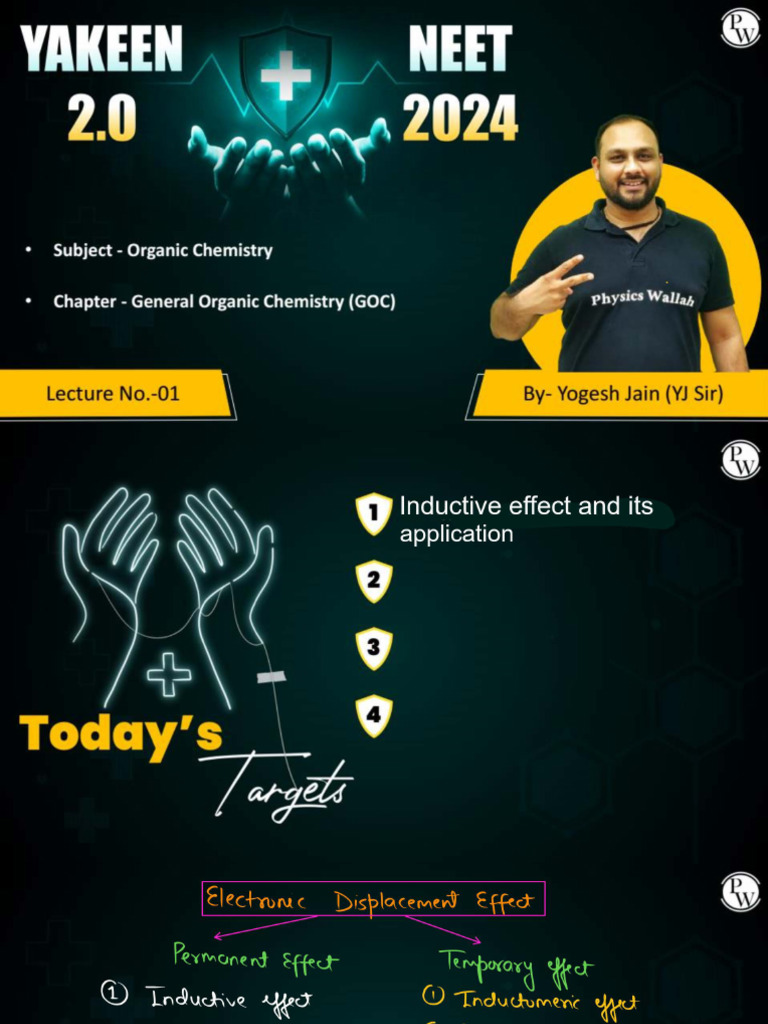 GOC 01 - Class Notes - Yakeen 2.0 2024 (Alpha) | PDF