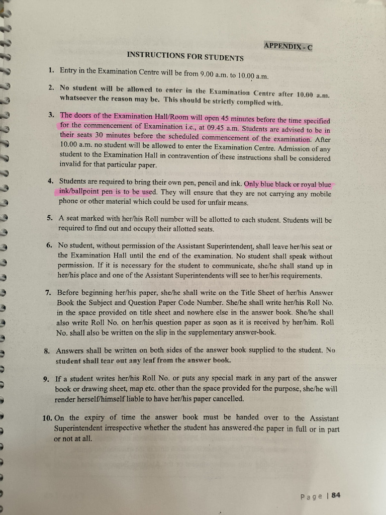 CBSE Guidelines For Grade 10 and 12 Examination | PDF