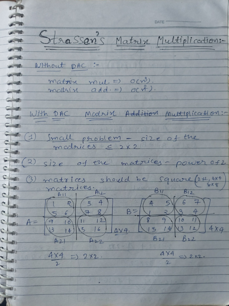 DAA Notes Part 1 | PDF