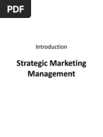 Lecture 1 Strategic Marketing Management