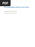Year 7 Scratch Programming: Variables | PDF | Cognitive Science | Cognition