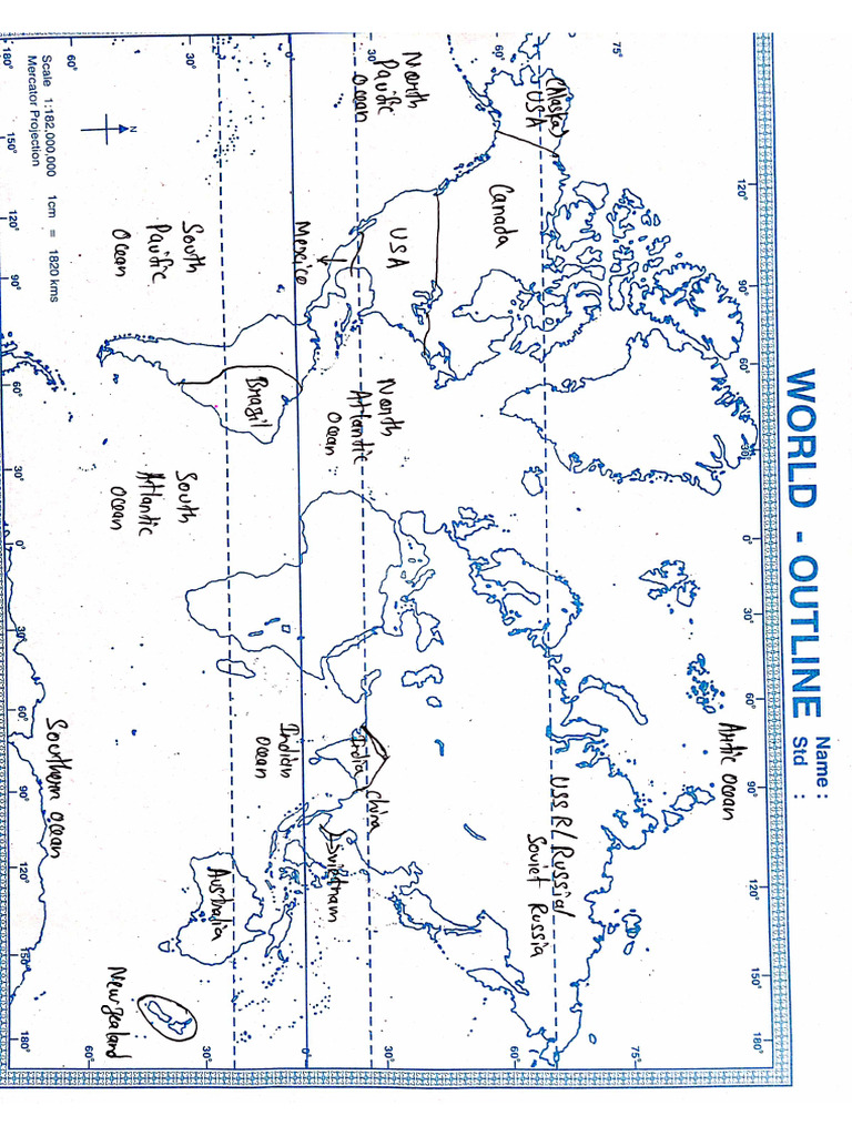 Social Science Map Class 10 | PDF