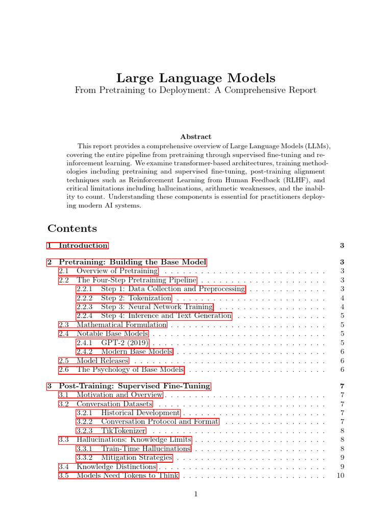 Deep Dive Into Llms | PDF | Computing | Cognitive Science