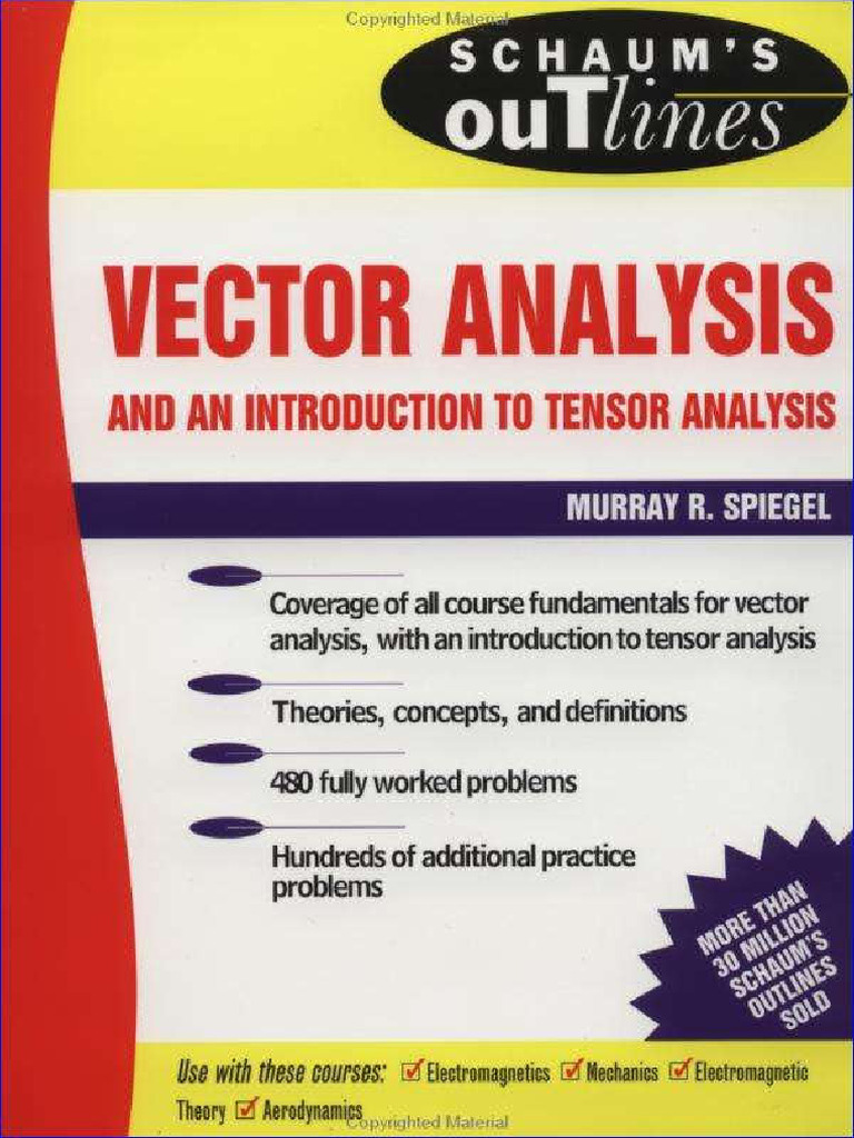 Vector Analysis-Murray R Spiegel | PDF