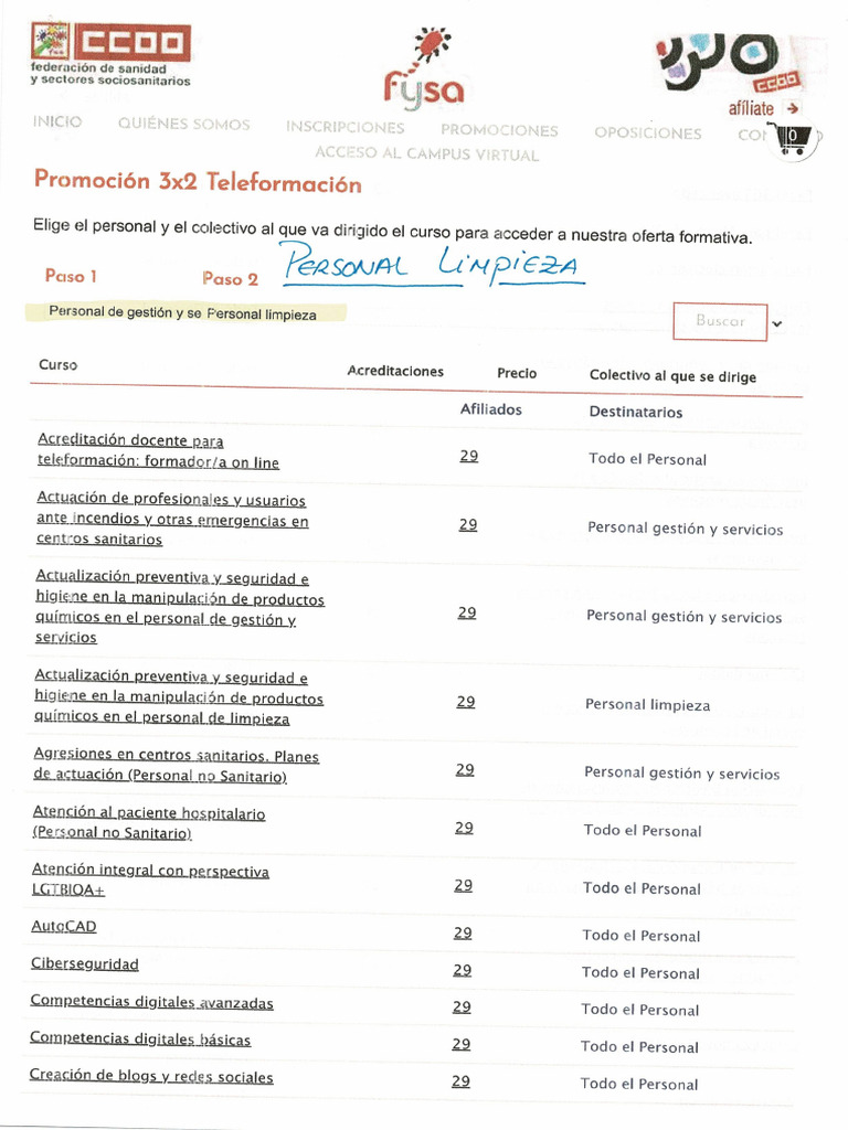 Fysa Limpieza | PDF