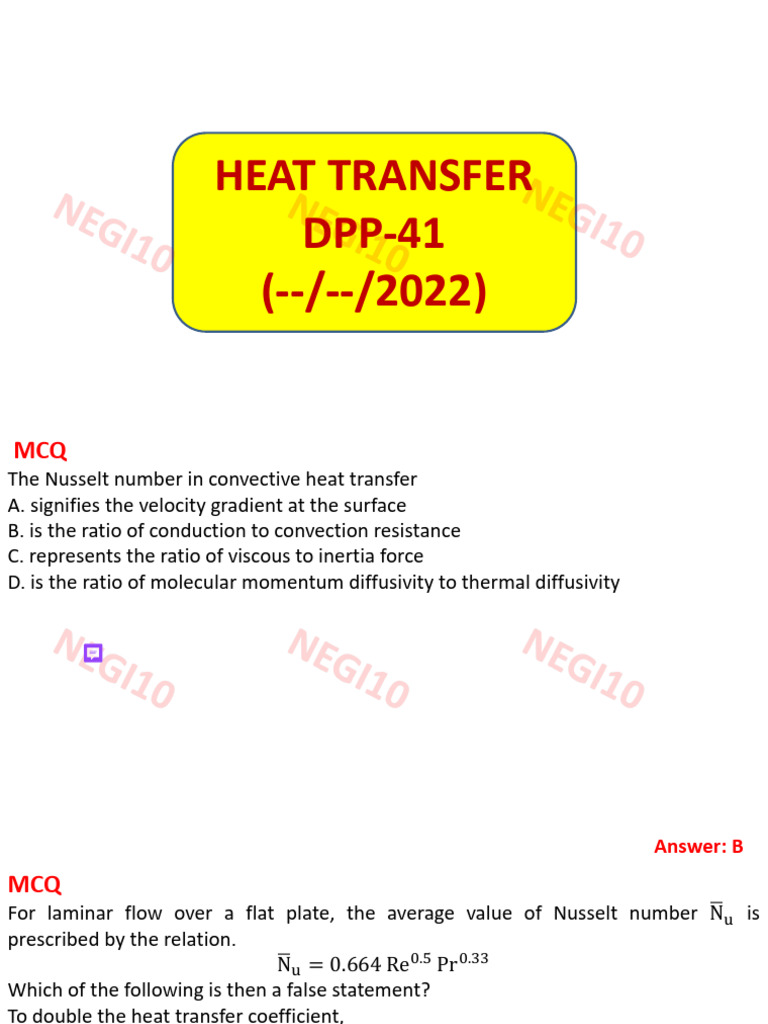 HT New | PDF | Boundary Layer | Heat Transfer