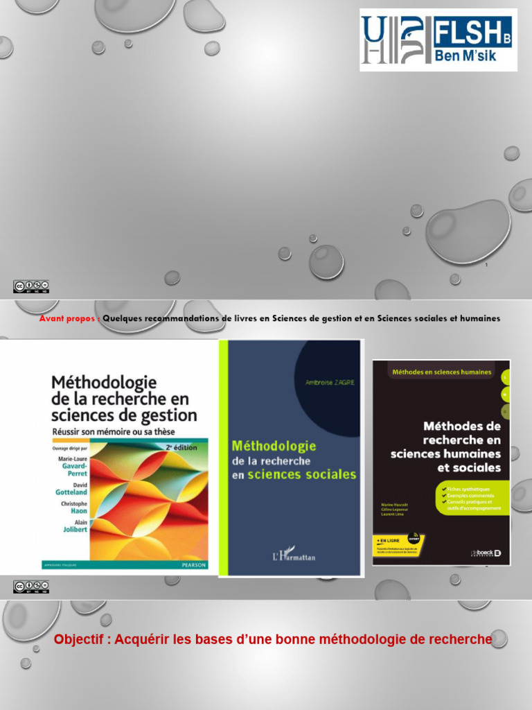 Méthodologie de Recherche Documentaire PPT Ayoubi | PDF | Recherche d ...