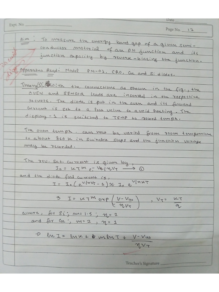 PN Junc Notebook | PDF