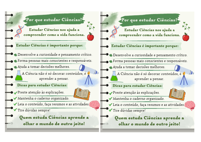 Por Que Estudar Ciências | PDF