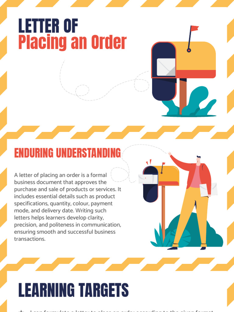 Letter of Placing An Order (2025-26) | PDF | Communication | Linguistics