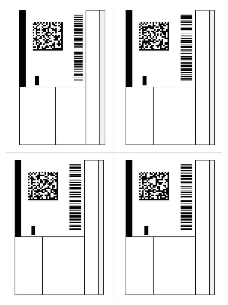 Shipping Labels A4 Layout | PDF | Payments