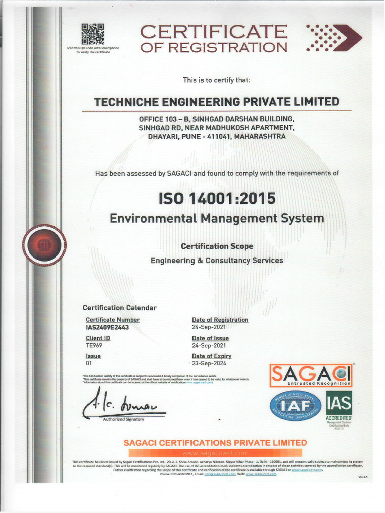 ISO 14001 2015 Environmental Management System | PDF