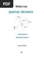 Download Michael Luke Relativistic and Non-Relativistic Quantum Mechanics by eudeba1qaz SN100096951 doc pdf