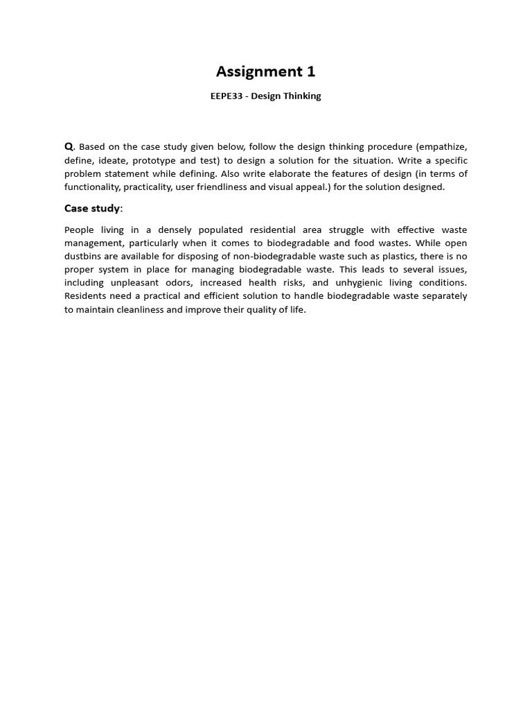 Assignment 1 | PDF
