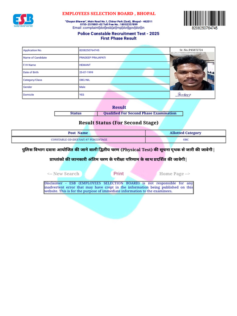 MP Police PP | PDF