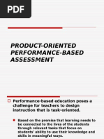 Download Product Oriented Performance Based Assessment by ellartat SN100098403 doc pdf
