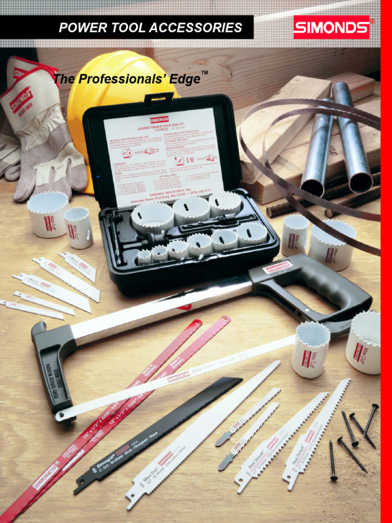 SIMONDS - Powertoolaccessories | PDF | Tools | Cutting Tools