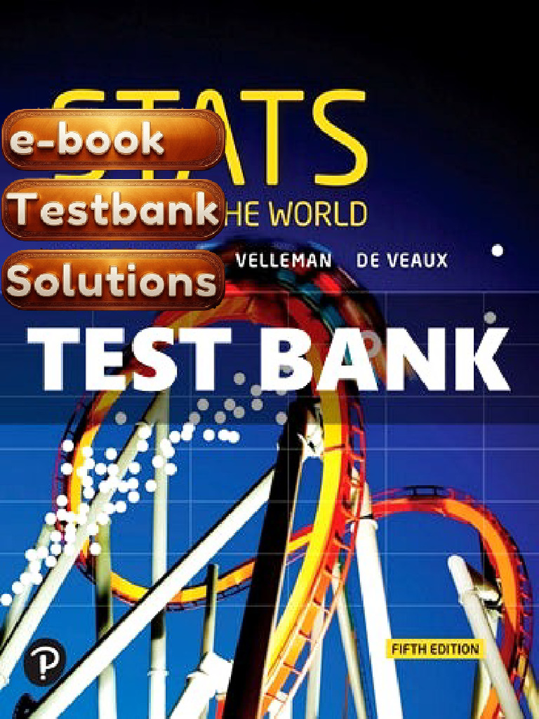 E-Book Testbank For 5 Steps To A 5 AP Statistics 20122013 Edition by ...
