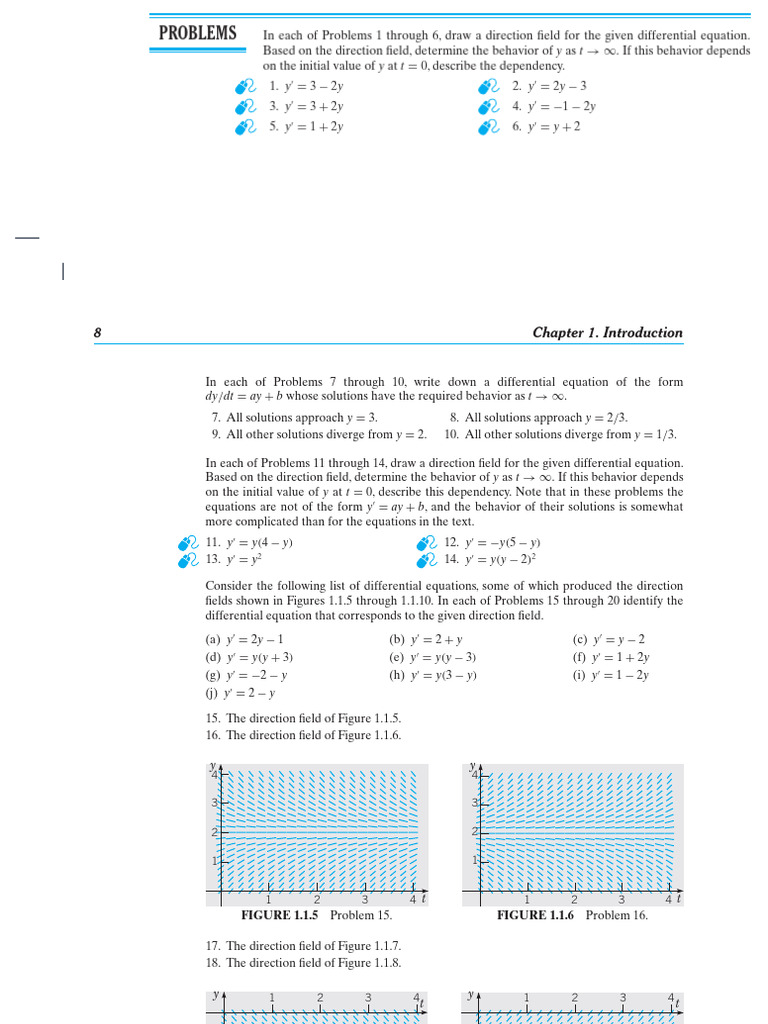 Problems Section 1.1 | PDF