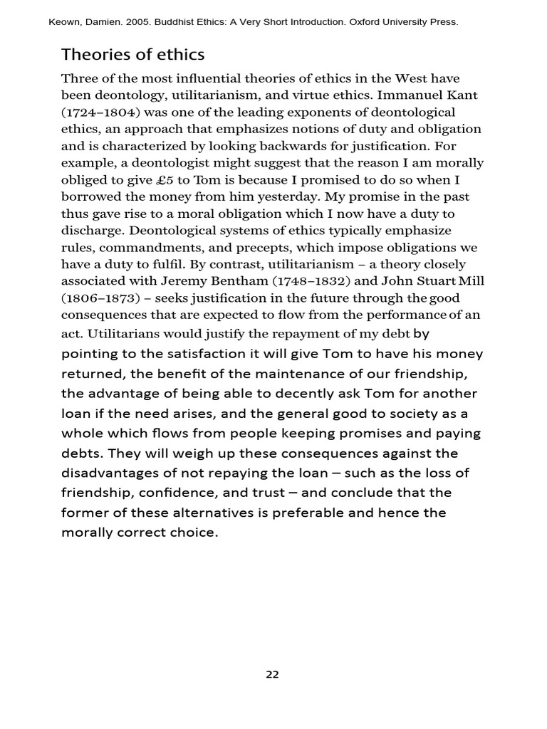 Ethics and Virtues | PDF | Virtue Ethics | Utilitarianism