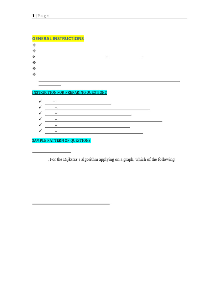 Sample Question Pattern-2026 | PDF
