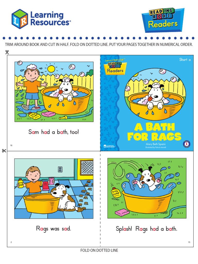 Reading Rods Short A Book Level 1 | PDF | Psycholinguistics | Applied ...