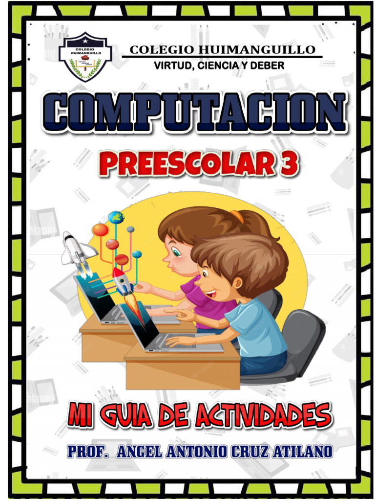 Preescolar 3 Computacion | PDF | Monitor de computadora | Informática