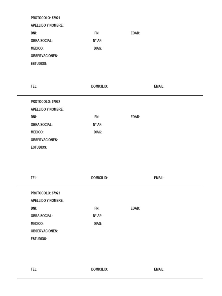 Protocolo Cuaderno | PDF