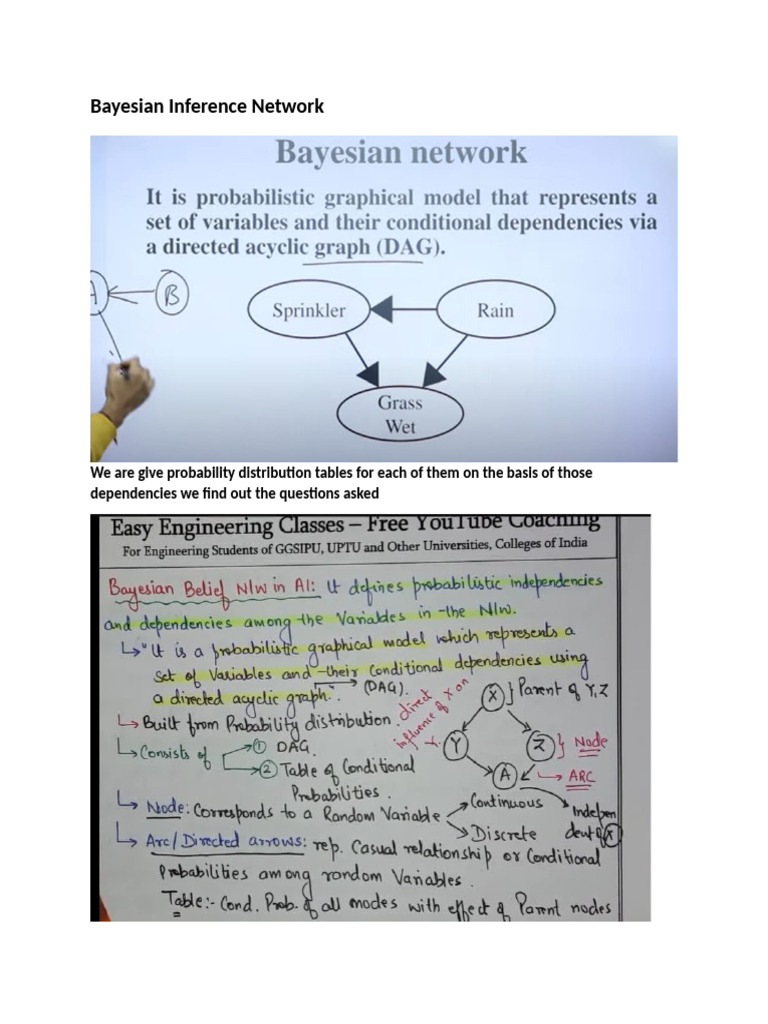 Bayesian Inference Network, Kmeans | PDF