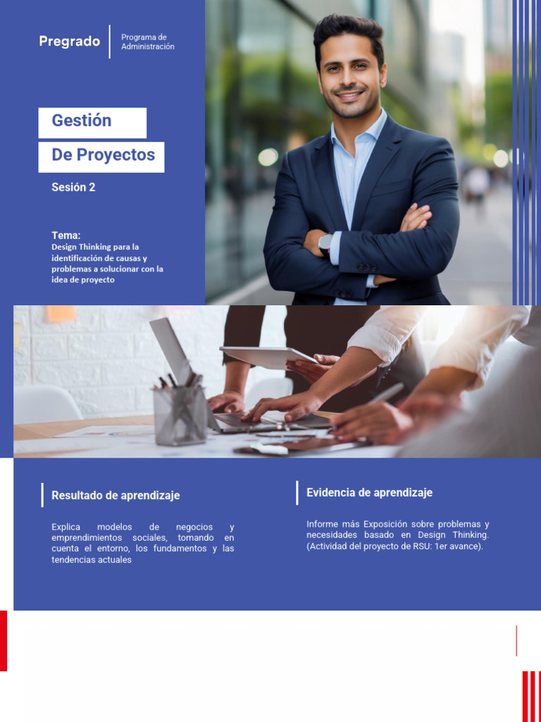 Presentación Sesión #02 - Gestion de Proyectos | PDF | El pensamiento ...