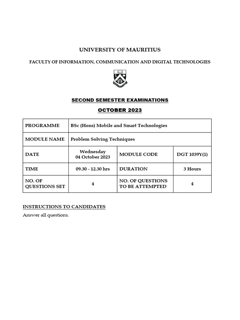 Dgt1039y 1 2023 2 | PDF | Computing | Computer Programming