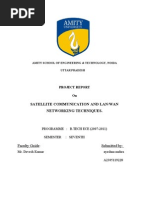 Download Project Report on Satellite Communication by Neha Gupta SN100107911 doc pdf