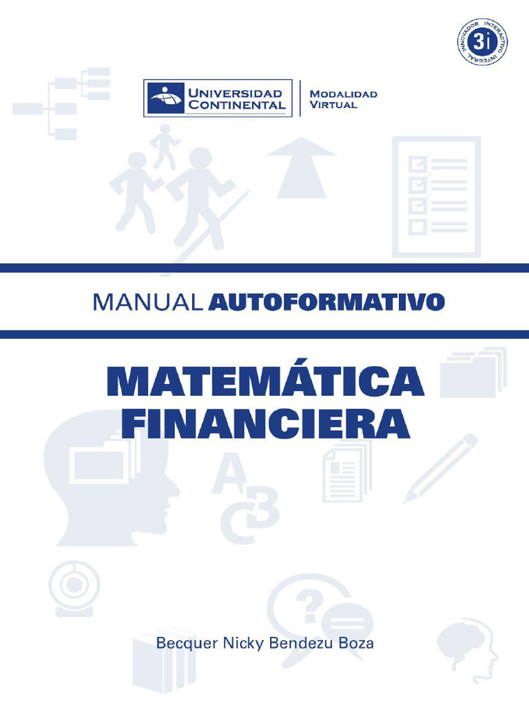 Matemática Financiera - Manual Autoformativo | PDF