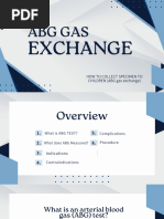 VBG Collection Guidelines for Nurses | PDF