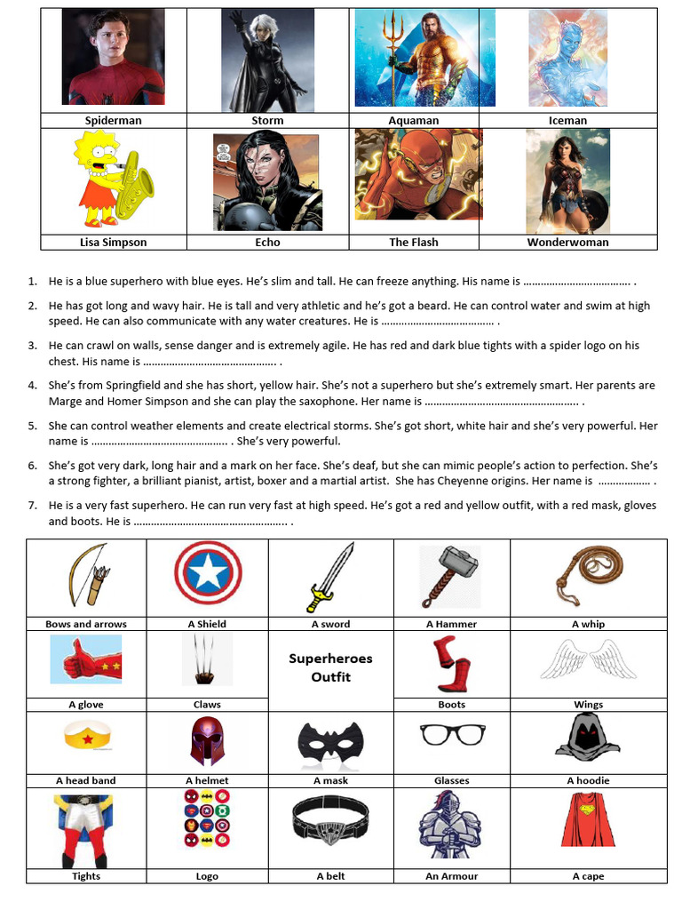 Superheroes Pics | PDF