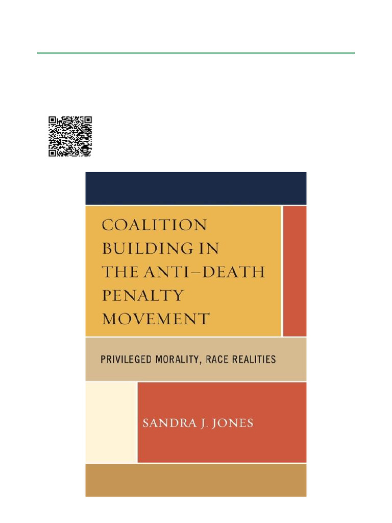 Coalition Building in The Anti Death Penalty Movement ISBN ...