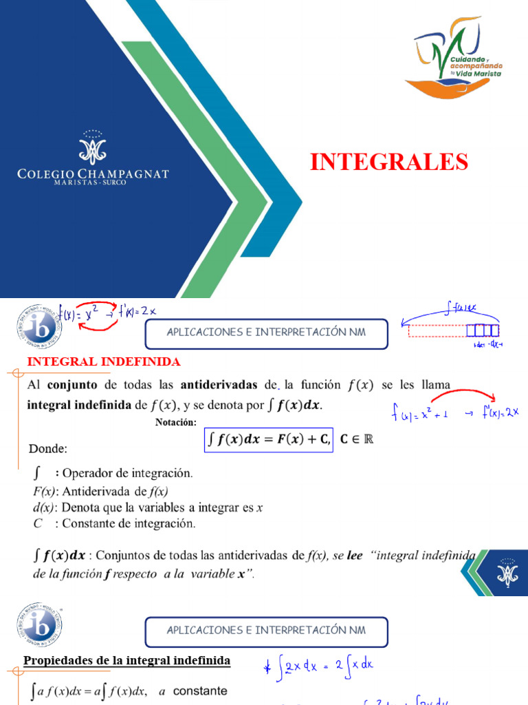 Integrales (1) IB MAI 2026 17 de Febrero 19 | PDF | Integral | Geometría