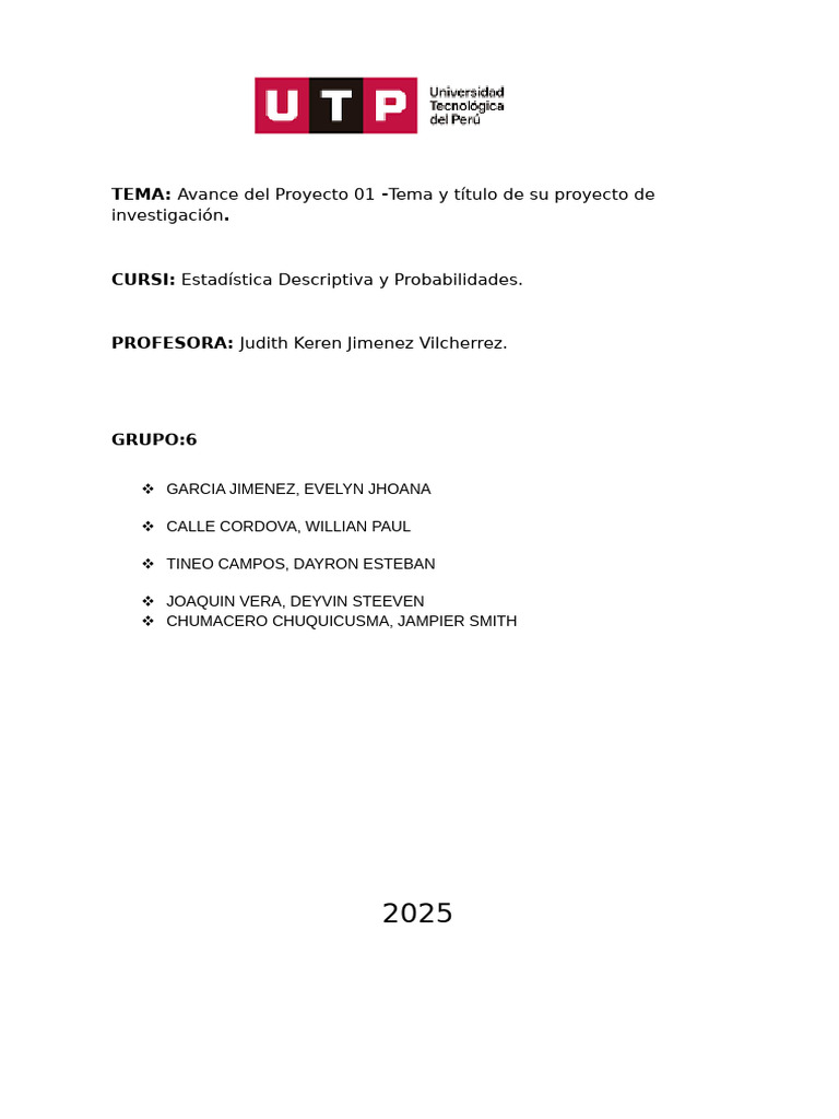 A Vance Esta Di Stica | PDF