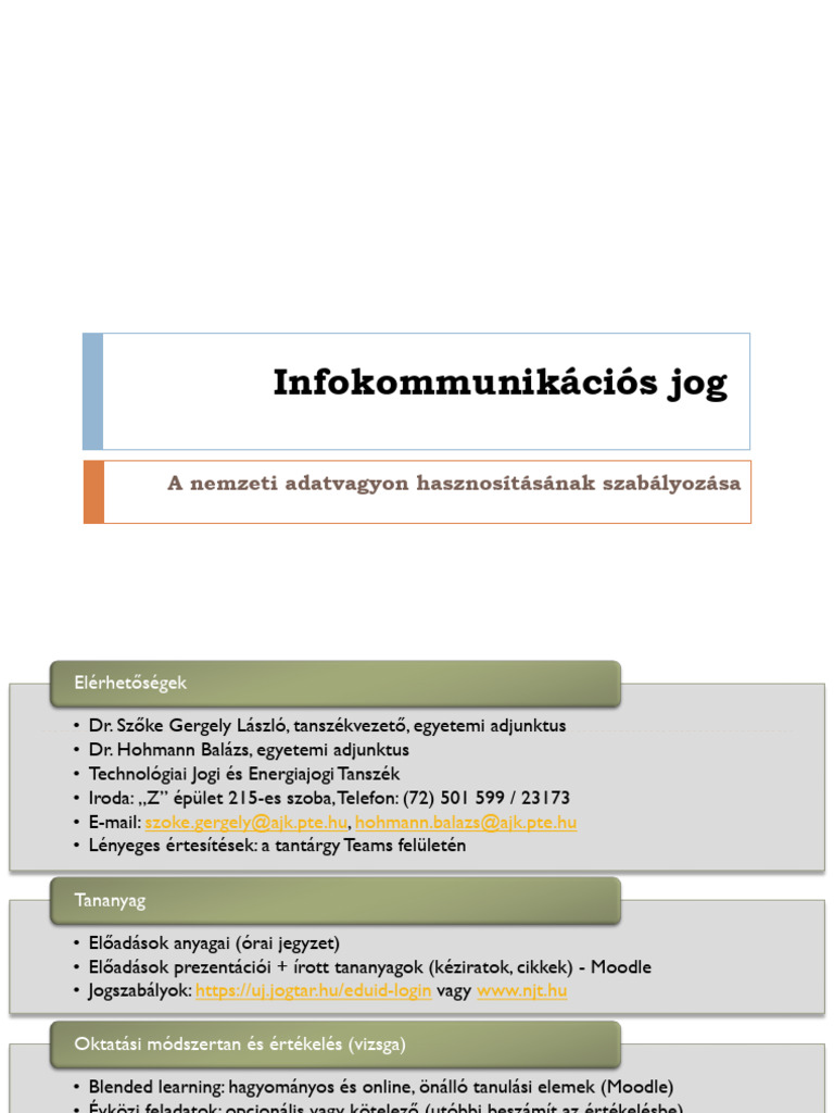 Infokomm Egyben | PDF