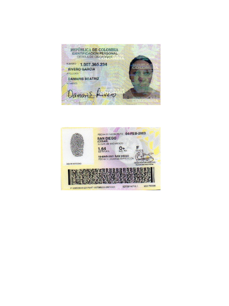 Cedula | PDF