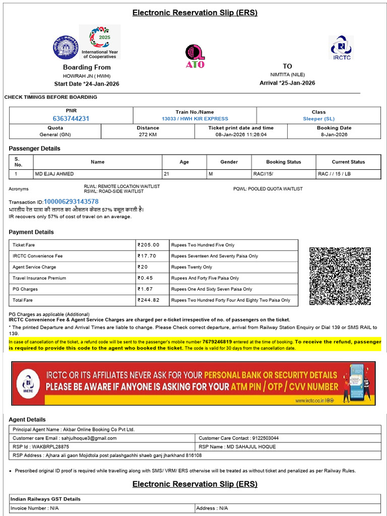 Ejaj 1 | PDF | Identity Document