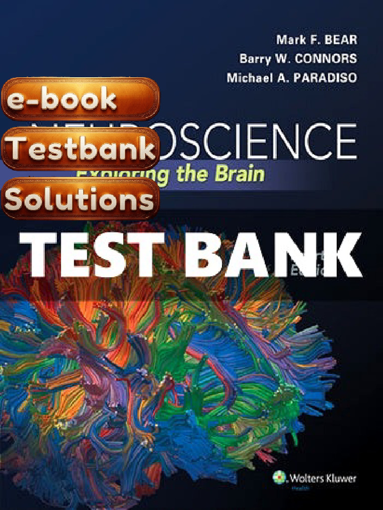 E-Book Testbank For Neuroscience Exploring The Brain Enhanced Edition ...