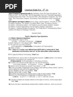 c Question Bank for 2 Ndia