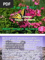 Domingo 15 Del T.O. -B- Salmo 2012