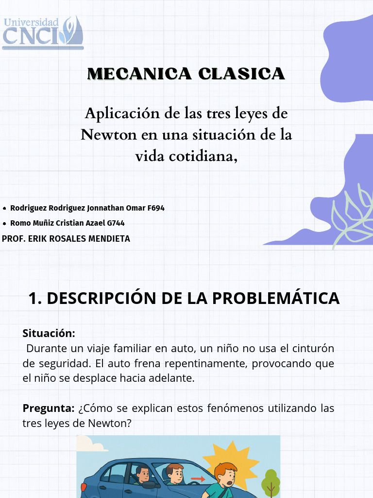 EQ1 - MecanicaClasica - Leyes de Newton | PDF | Fuerza | Las leyes del ...