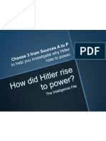 How Did Hitler Rise To Power - Sources - 3EXP