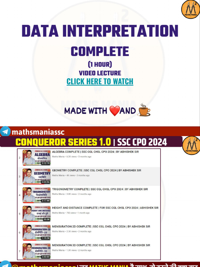 Data Interpretation | PDF