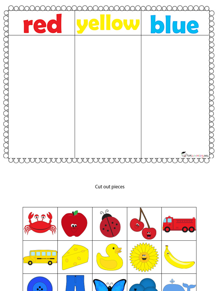 Free Color Sorting | PDF