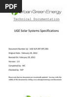 Download UGE Solar System Specs International by KarbonKale SN100113885 doc pdf