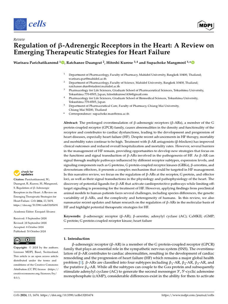 Cells 13 01674 v2 | PDF | Mitogen Activated Protein Kinase | Cell Signaling